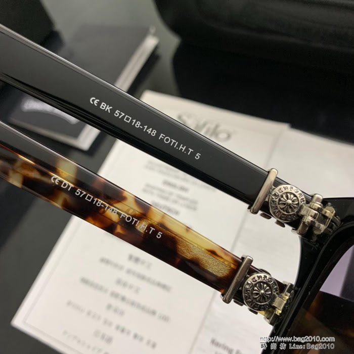 CHROME HEARTS 克羅心 男士休閒 高端品質 經典之作 時尚男款太陽鏡  lly1537